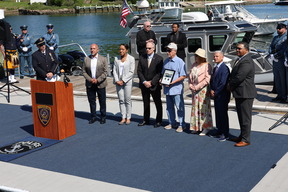 NRPD Marine 2 Naming Ceremony