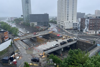 North Avenue Bridge aerial shot- from NYS Thruway Authority