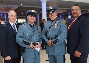 NRPD Awards recipients with Commissioners