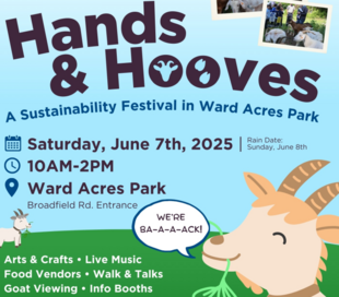Hand and Hooves Sustainability Festival flyer