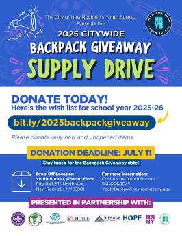 Backpack Giveaway Supply Drive - 0703