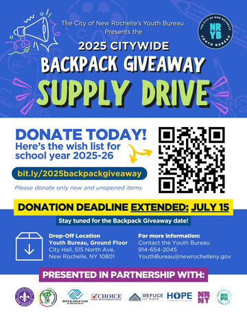 Backpack supply drive deadline extended 