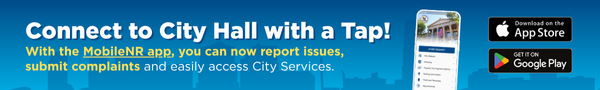 MobileNR App- Report issues, submit complaints and connect with City Hall