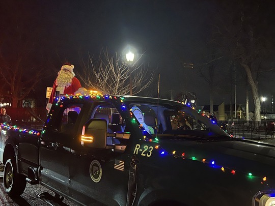 Santa Parks Tour