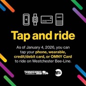 Westchester County Tap and Ride with OMNY