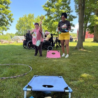 Cornhole game