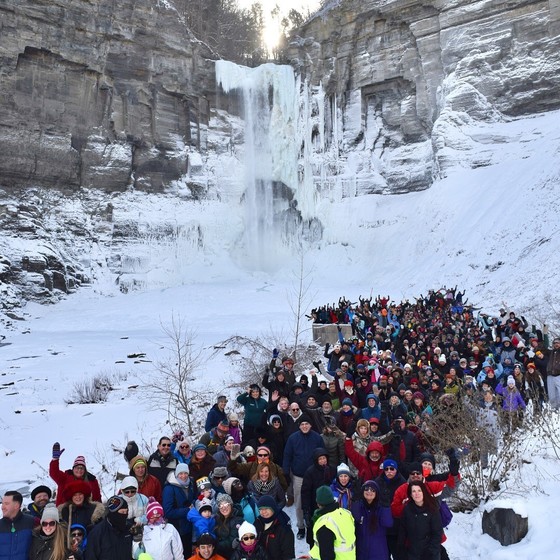 Taughannock Falls First Day HIke 2018