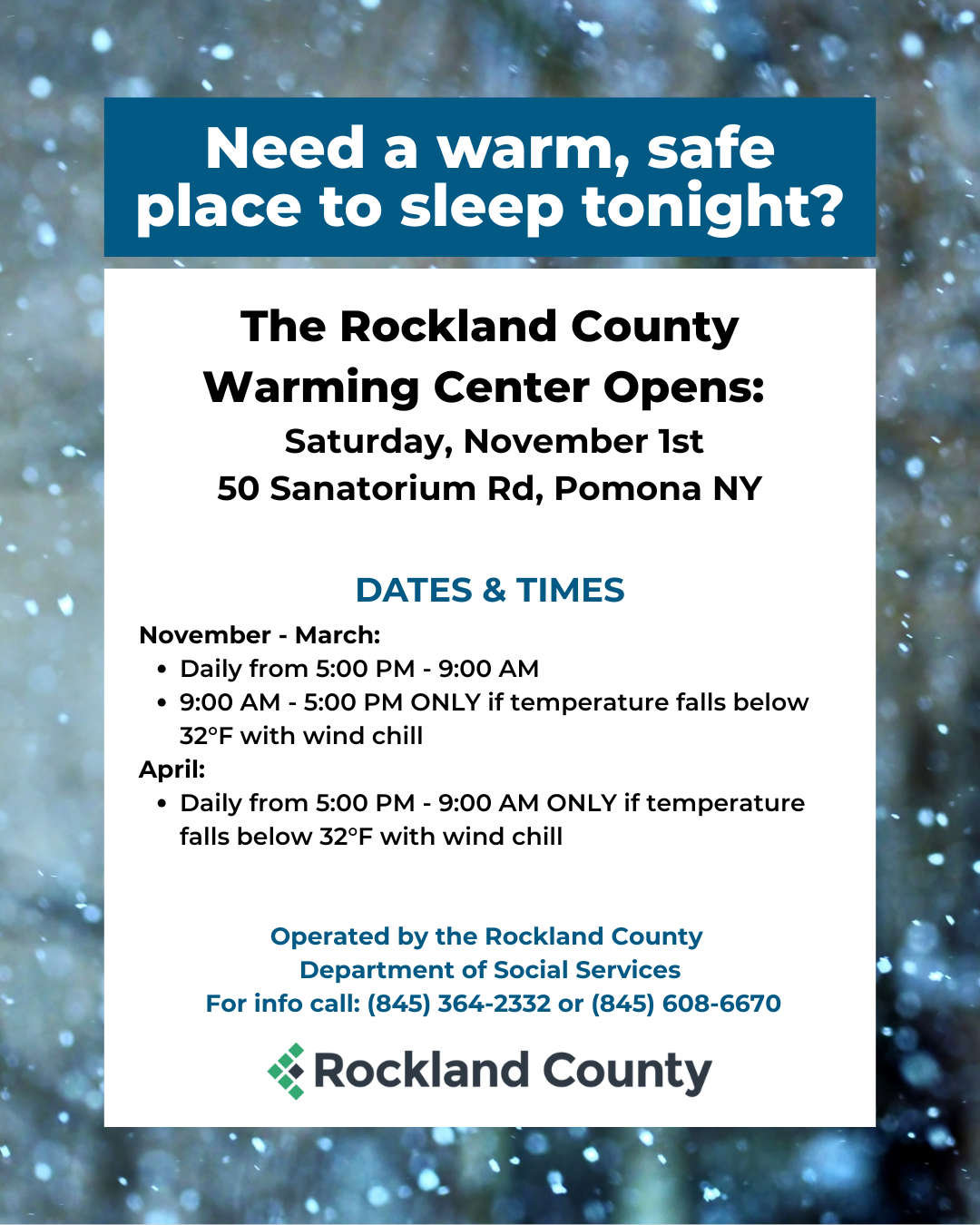 warming ctr flyer