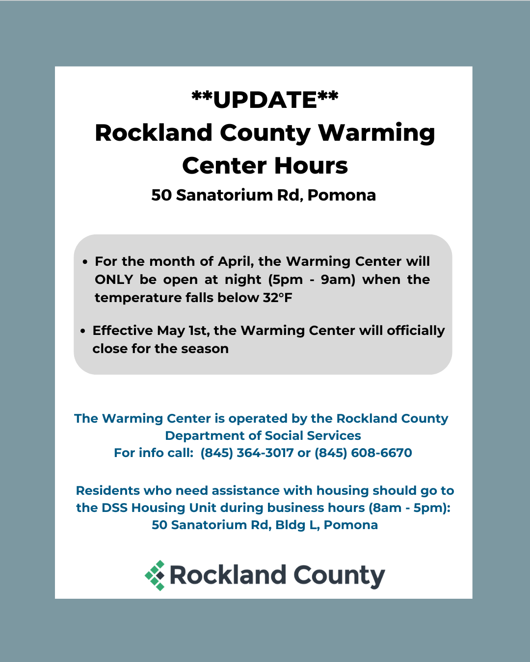 warming center