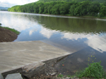 Image of concrete boat ramp