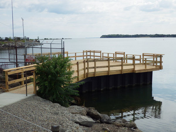 DEC Announces Completion of Dunkirk Harbor Fishing Platform Enhancements -  NYSDEC