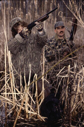 Hunters wearing camoflage