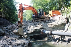 Shapp Pond dam removal
