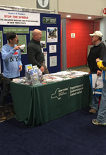 DEC booth at NY Boat Show