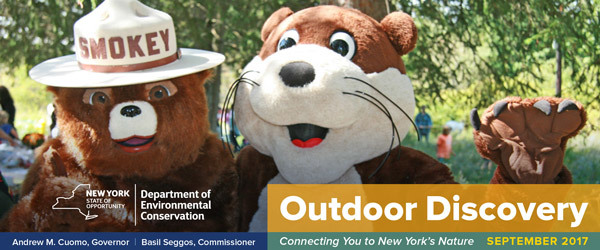 September Outdoor Discovery - Connecting New York State families and visitors to the great outdoors