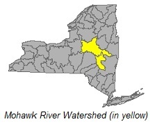 Mohawk River Watershed Map