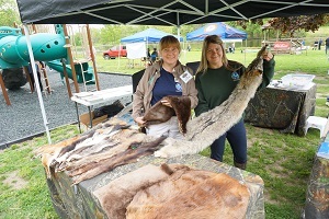 ladies with pelts
