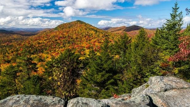Fall colors at Castle Rock
