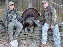 Mentor with young hunter