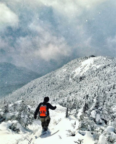 high peaks snow shot