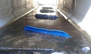 baffles in culvert