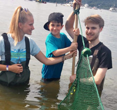 Clearwater revival public seining program at Croton Point
