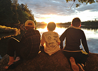 Family Camping at Forked Lake
