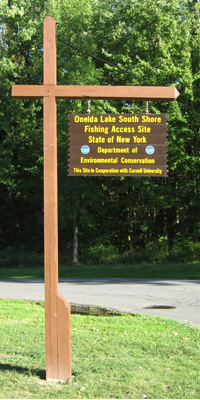 South Shore Boat Launch Sign