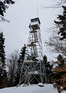 Stillwater Fire Tower in the western Adirondacks