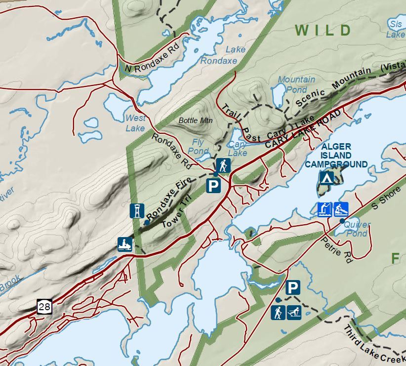 Bald Mountain Map