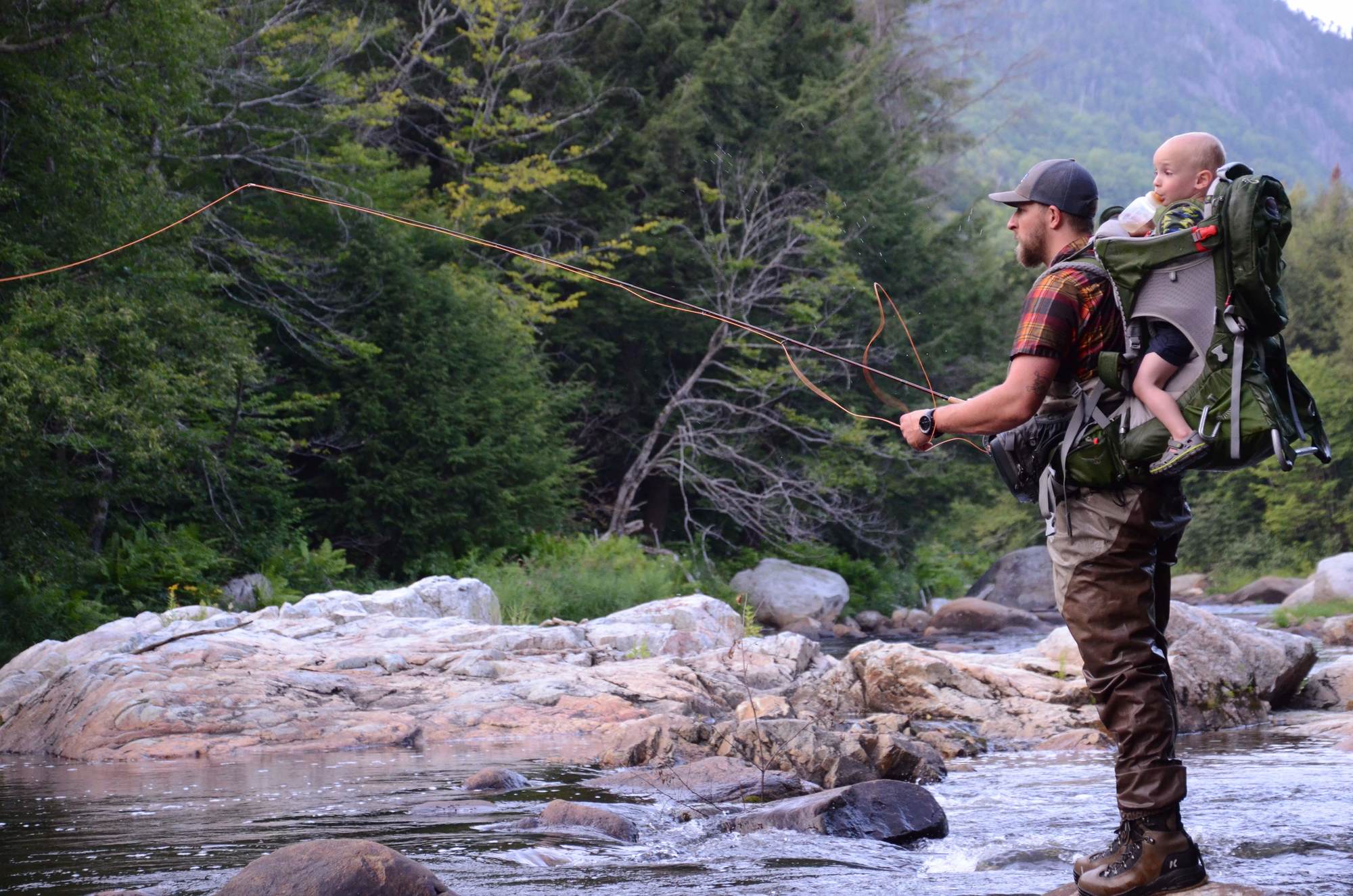 Fishing the Ausable River