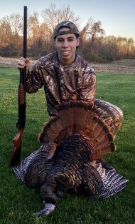 Young turkey hunter