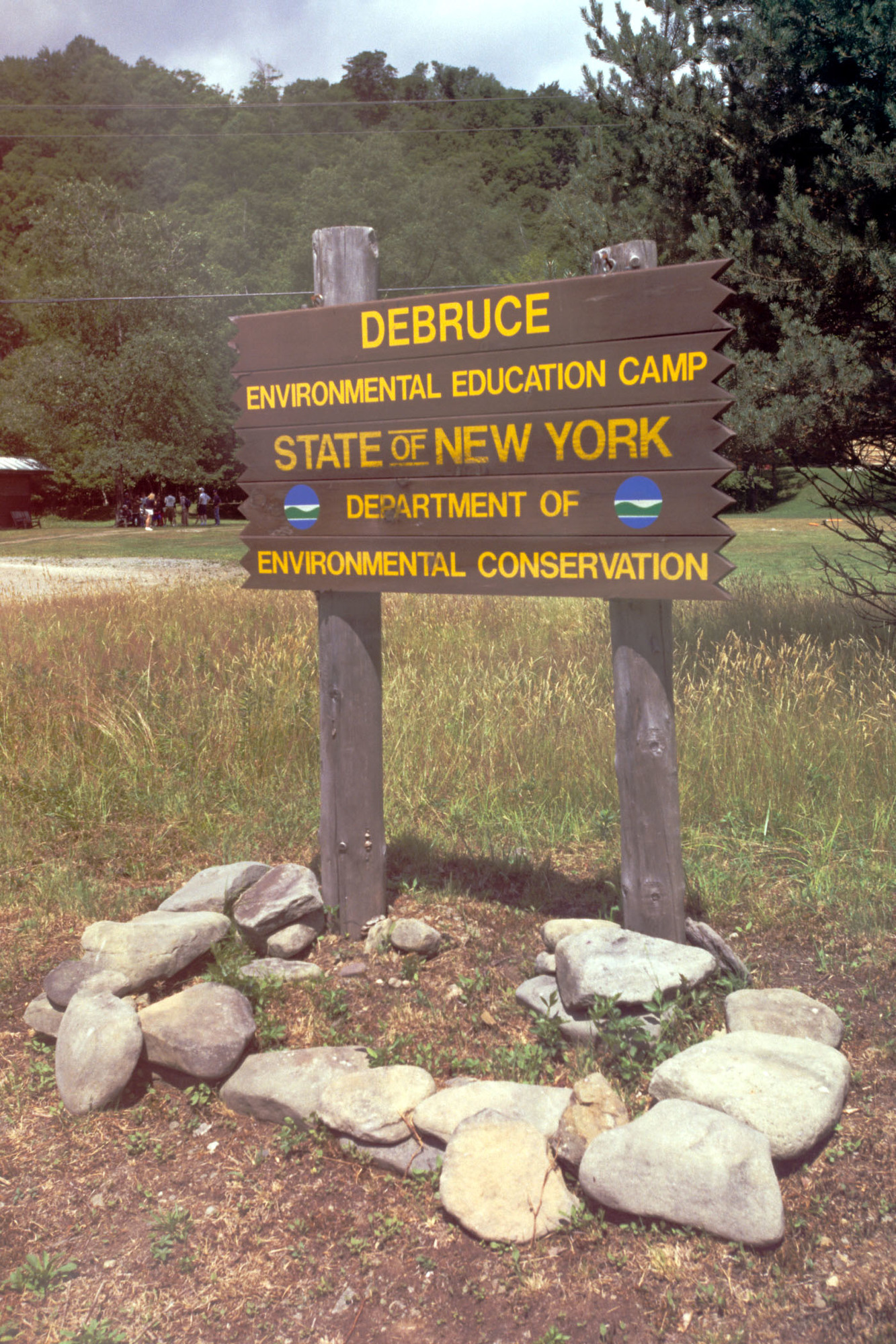 Camp DeBruce Sign