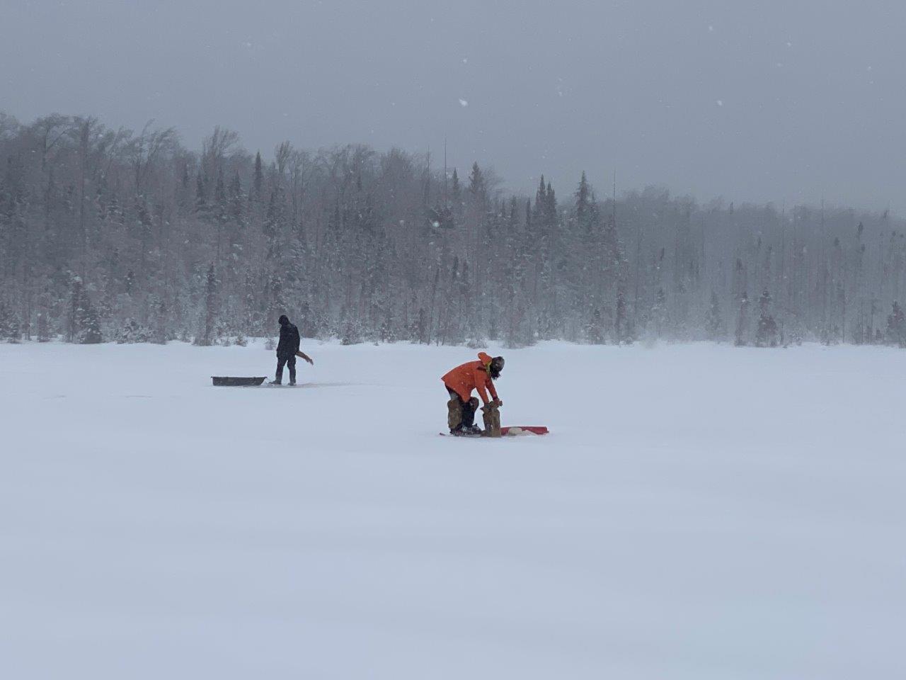 Benz Pond Liming with Paul Smith's College