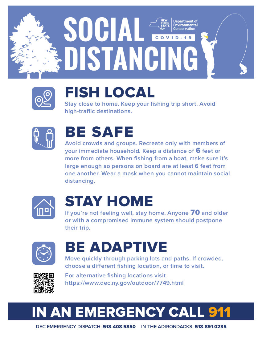 Tips for Social Distancing When Fishing