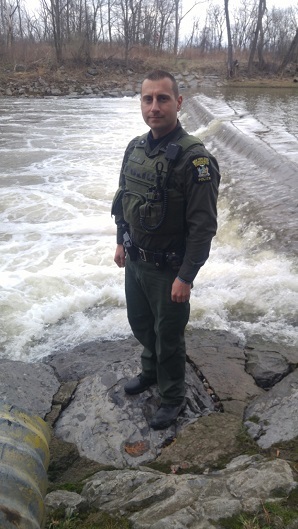 ECO Machnica standing at Buffalo Creek