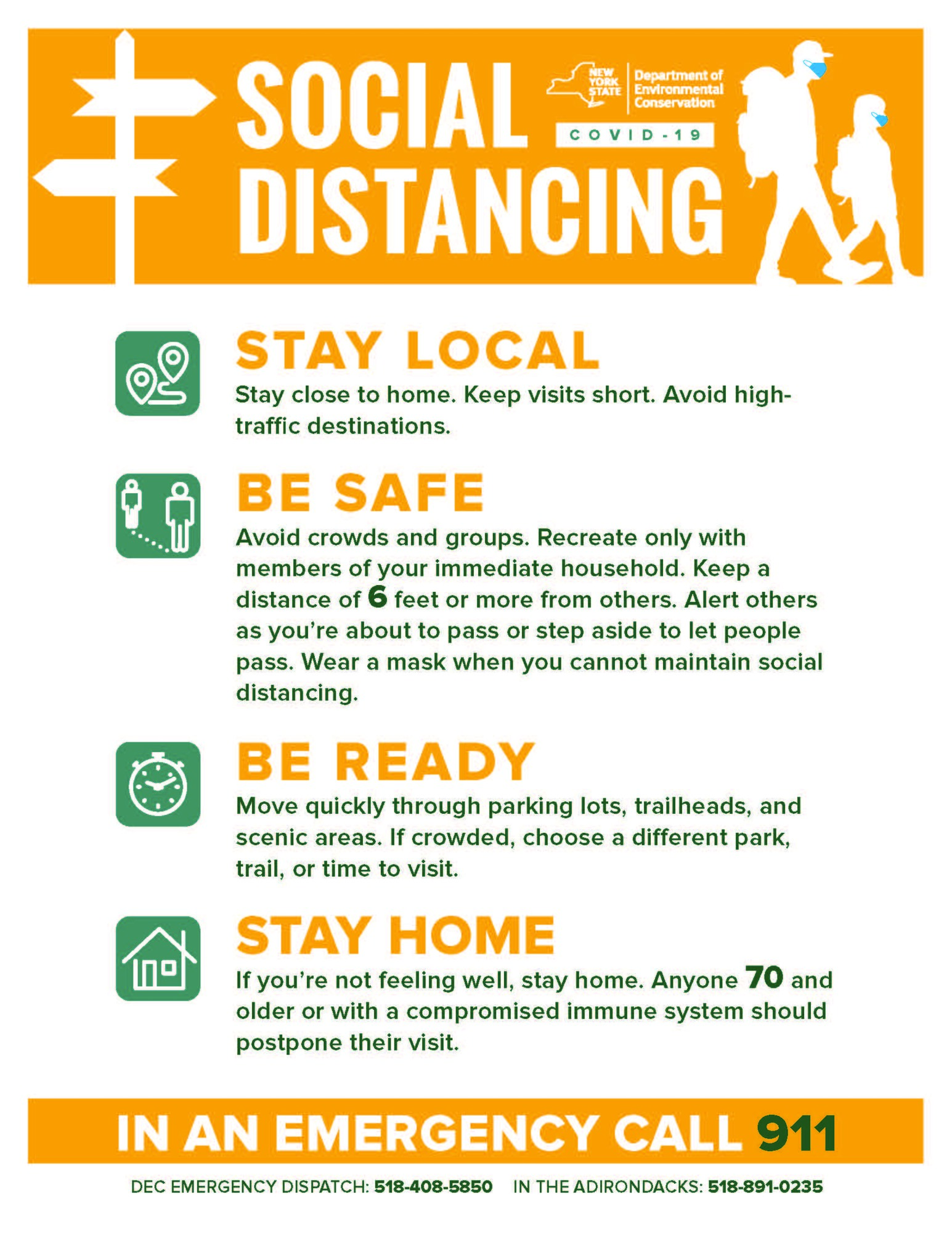 Social Distancing Flyer