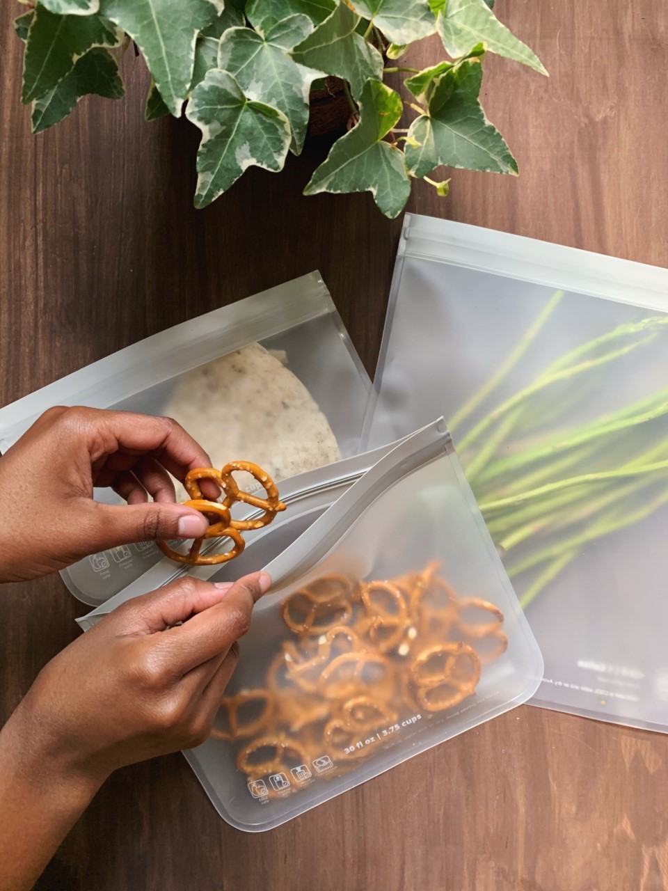 Reusable pouches