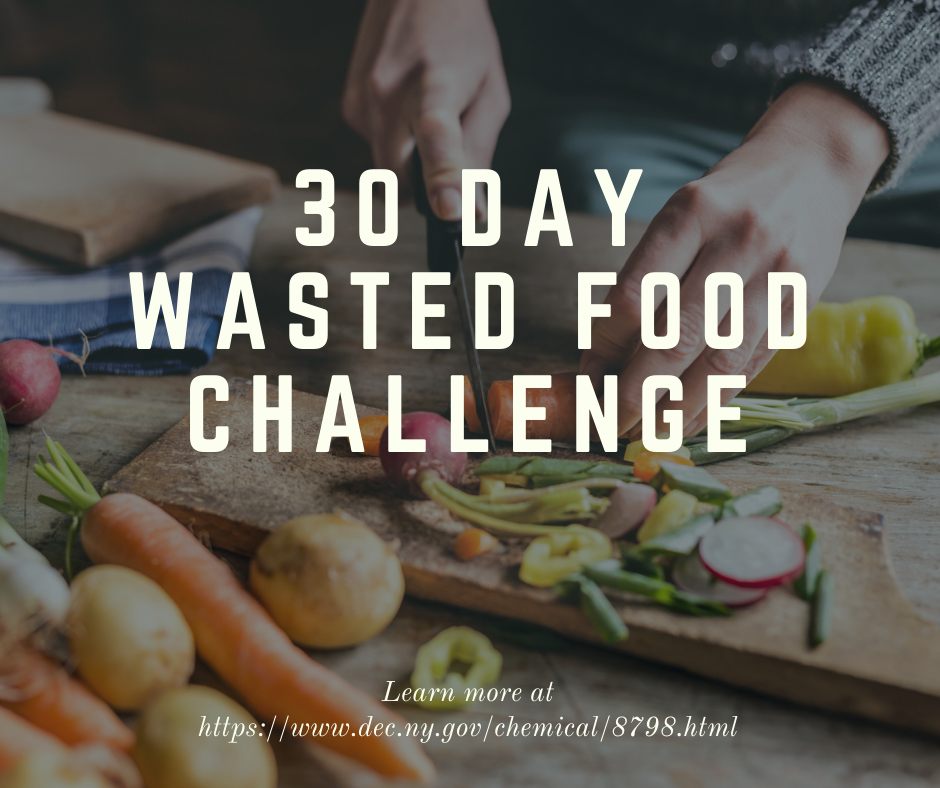 30 Day Wasted Food Challenge