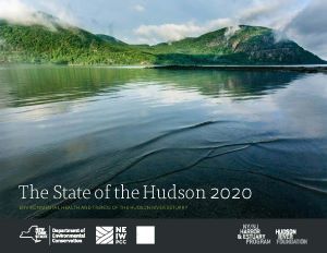 Cover image of State of the Hudson showing Storm King Mountain and the Hudson River.