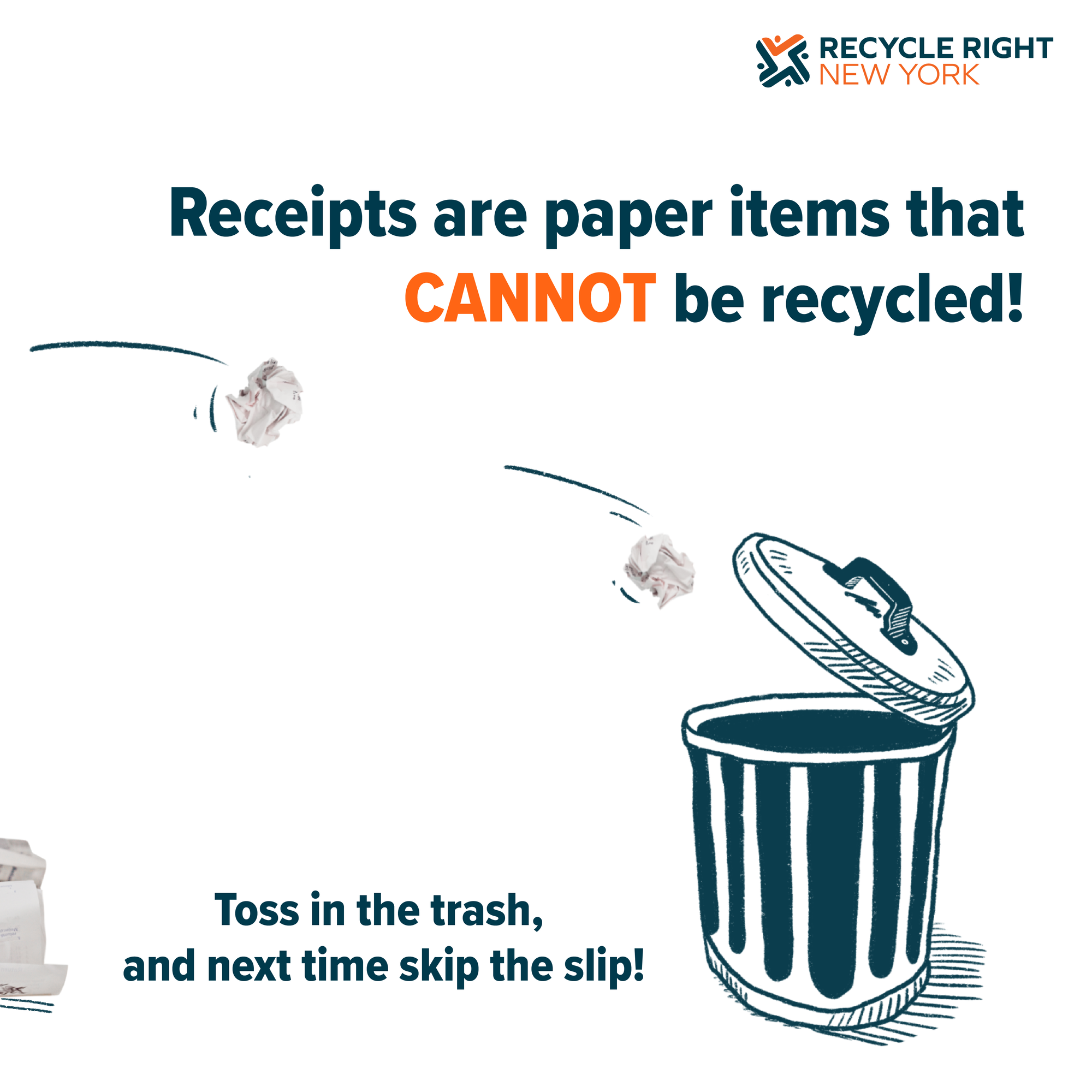 Don't Recycle Receipts