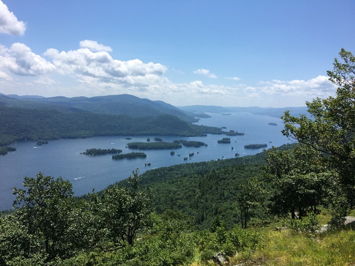 Lake George from Tongue