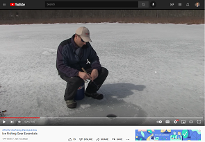 DEC youtube video ice fishing essentials