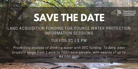 Save the Date for WQIP Land Acquisition Information Session on May 31st at 1:00 PM