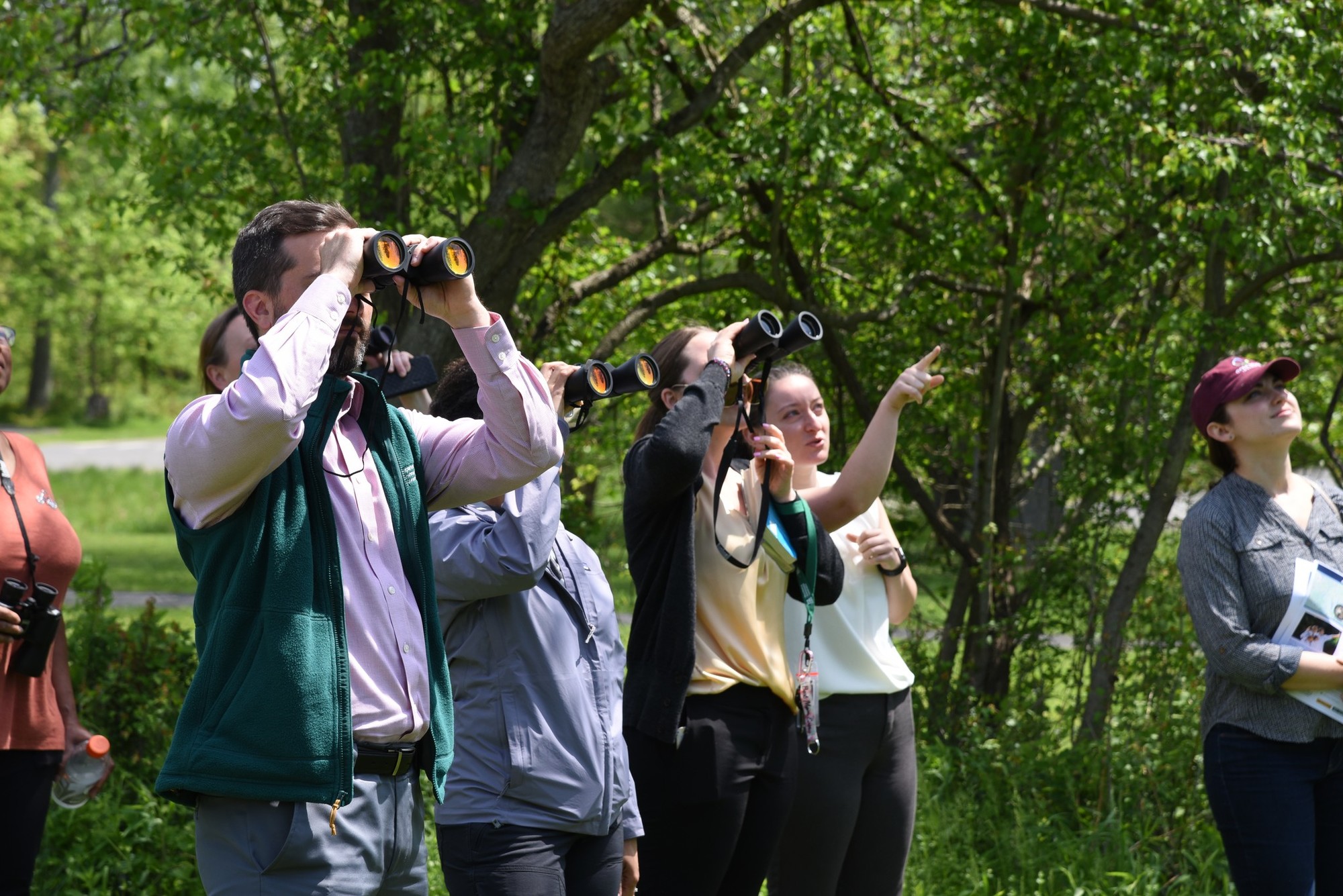 Birders at Five Rivers