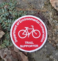 bicycle trail supporter patch