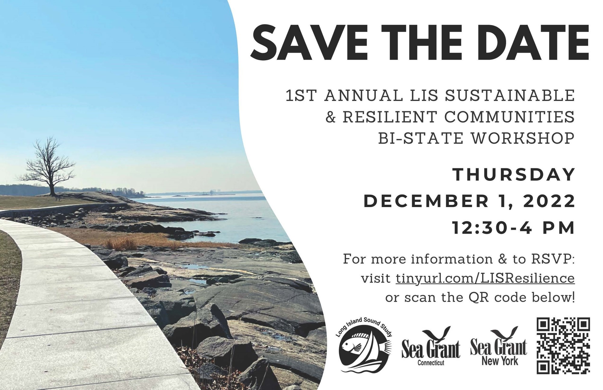 Save the Date for the 1st Annual Long Island Sound Sustainable & Resilient Communities Workshop