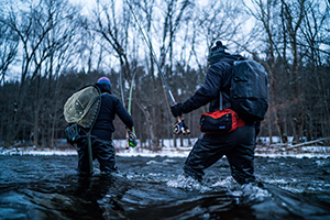 Cold weather anglers