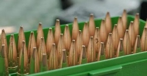 A case of non-lead ammunition