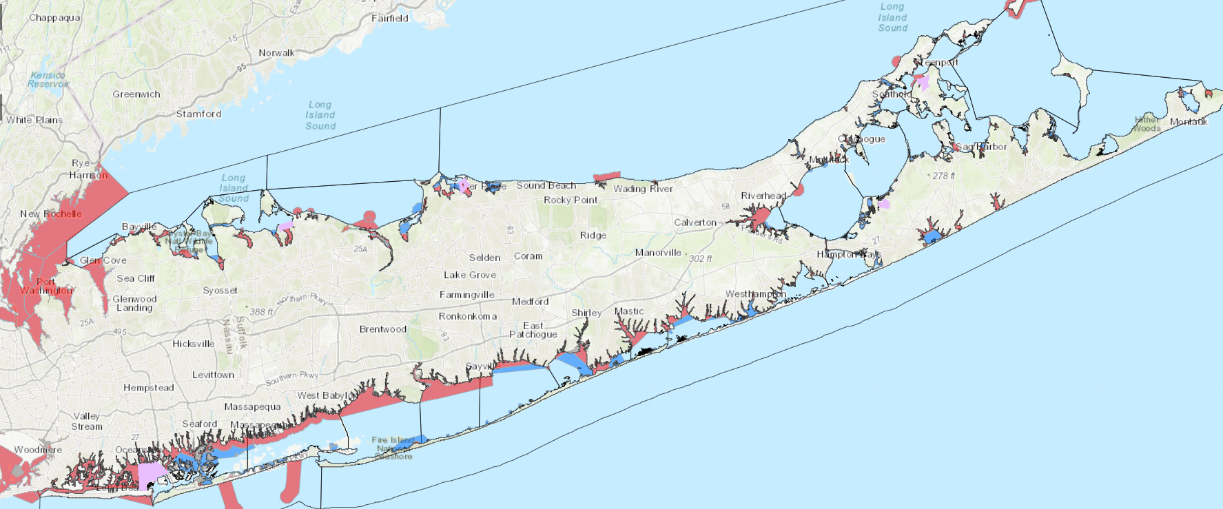 DEC Public Shellfish Mapper 